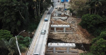 Ponte da Rua Paraíba, em Blumenau, ficará totalmente interditada por 30 dias