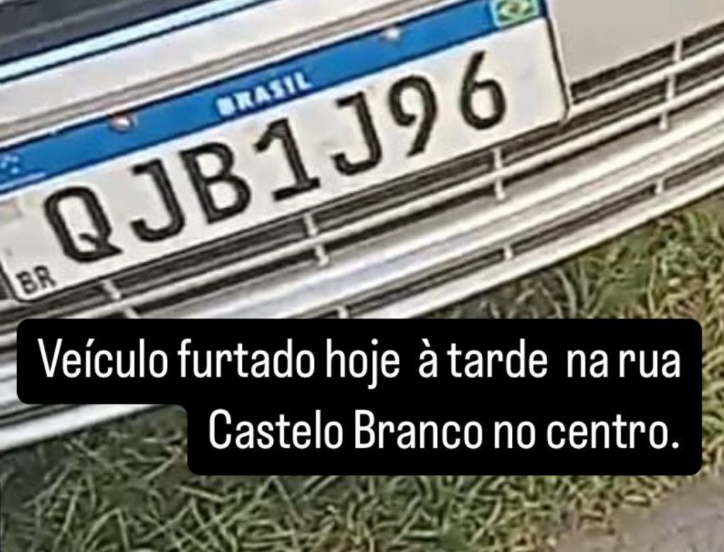 Furto de veículo em Indaial: professora relata tentativa de extorsão