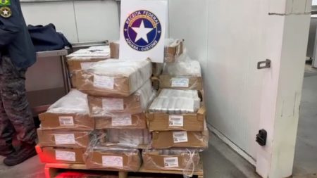 Receita Federal intercepta 422 kg de cocaína em Navegantes 