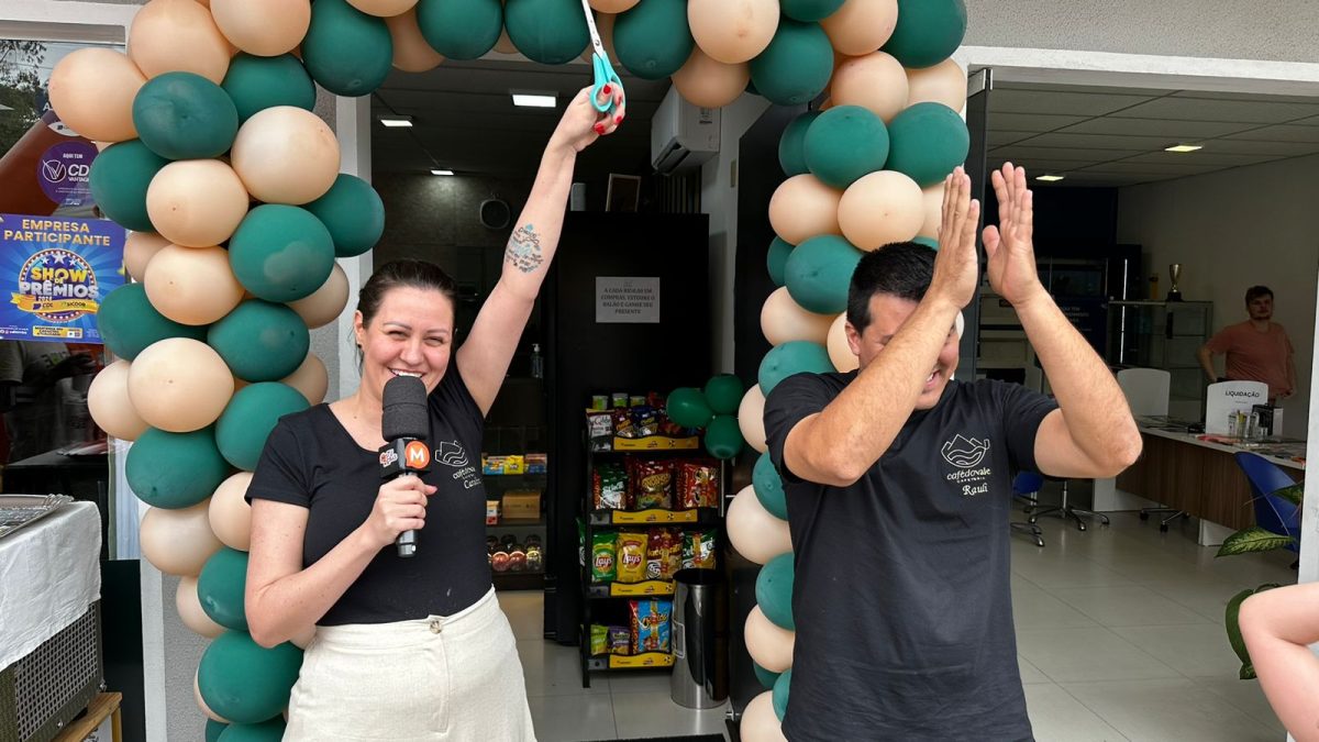 Em Timbó, cafeteria Café do Vale inaugura com festa e terá novidade todo dia 