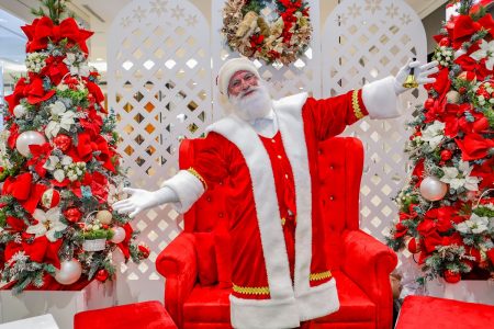 Norte Shopping recebe Papai Noel e inicia festividades de Natal com o tema 