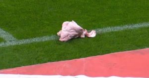 Cabeça de porco é jogada em campo durante jogo do Corinthians e Palmeiras