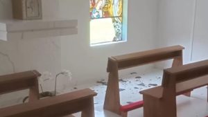 Igreja em Rio dos Cedros é alvo de furto durante a madrugada