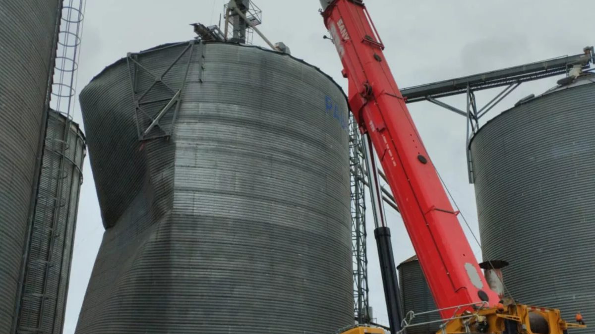 Em SC, trabalhador morre após ficar preso enquanto desmontava silo de armazenamento 