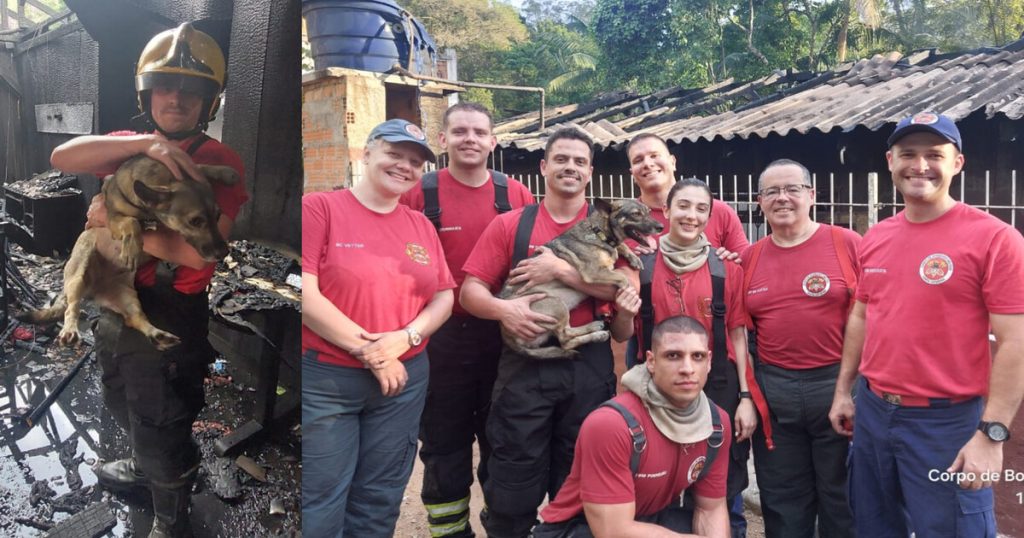 Incêndio destrói residência de 2 andares em Blumenau; Morador de 70 anos estava em casa