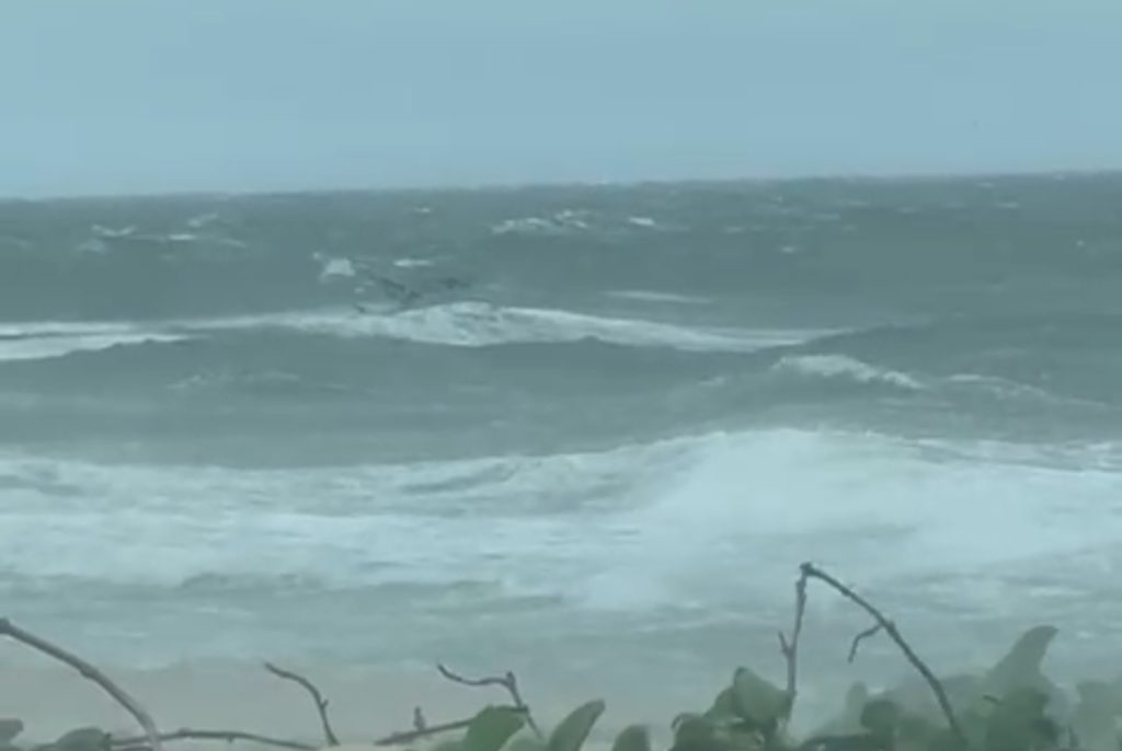 Pescador é resgatado em mar agitado após embarcação ficar à deriva em SC