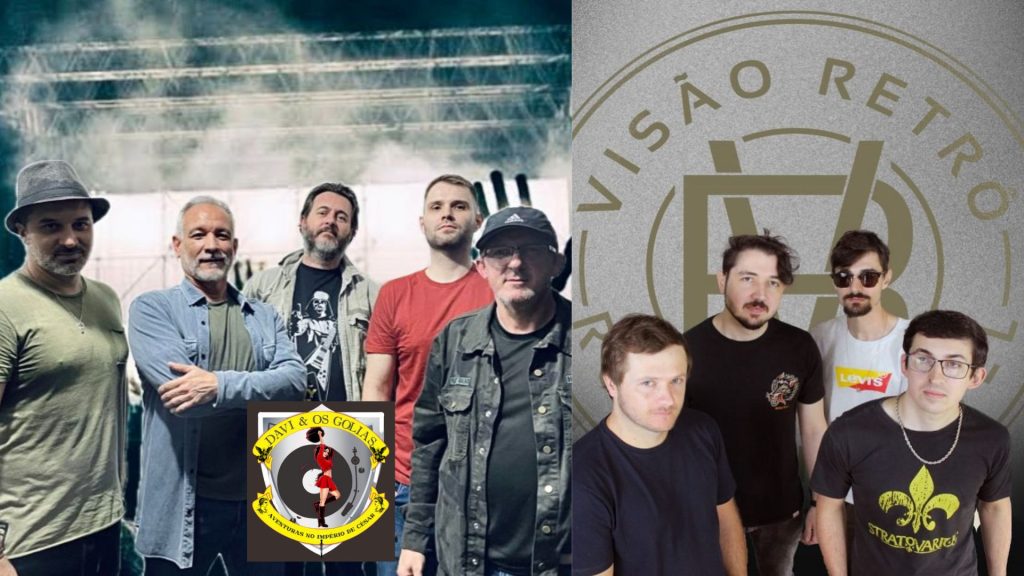 Davi e Os Golias e Visão Retrô: conheça mais as bandas que vão abrir o show do IRA!