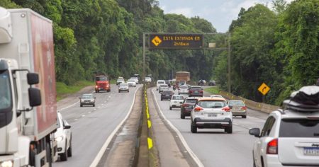 Arteris prevê 1,16 milhão de veículos nas rodovias do Sul no feriadão