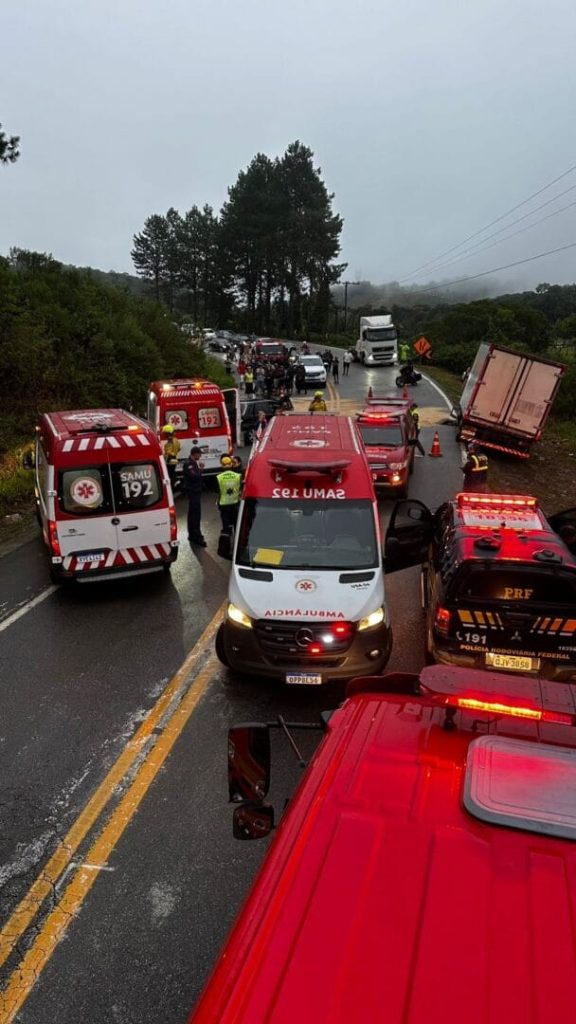 Último fim de semana de 2024 registra 13 mortos em acidentes de trânsito em SC