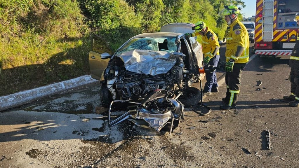 Último fim de semana de 2024 registra 13 mortos em acidentes de trânsito em SC