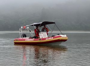 Buscas por homem desaparecido em barragem de Rio dos Cedros terminam pelo 3° dia sem sucesso