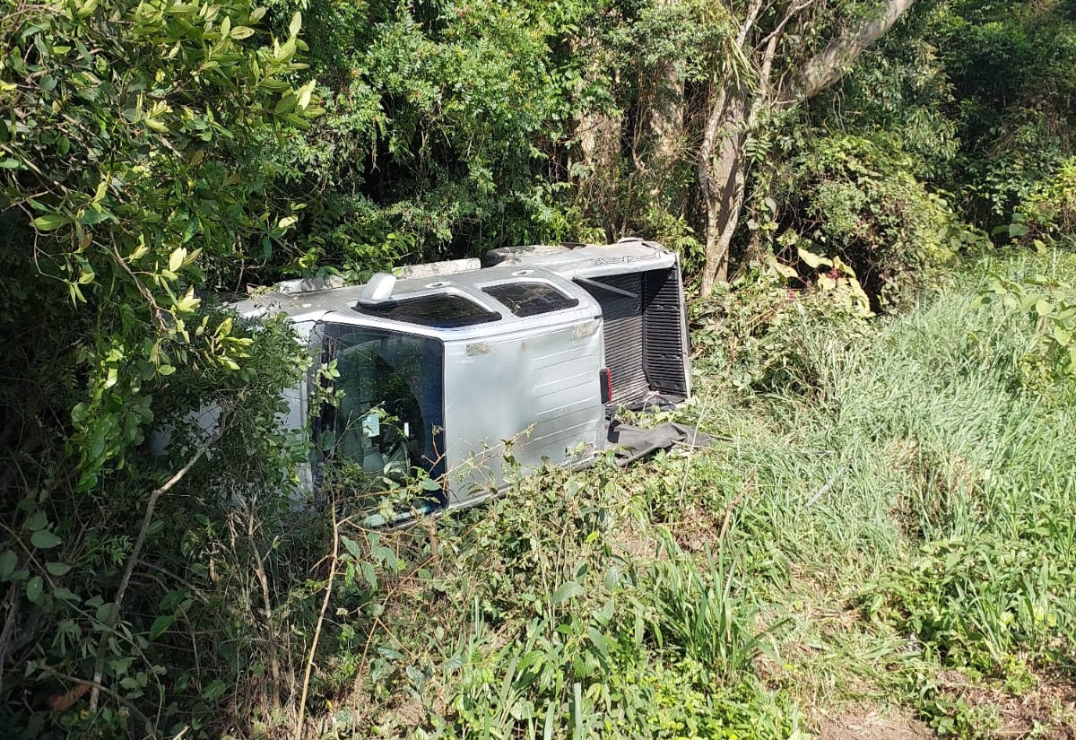 Colisão entre dois veículos em Pouso Redondo deixa condutora ferida 