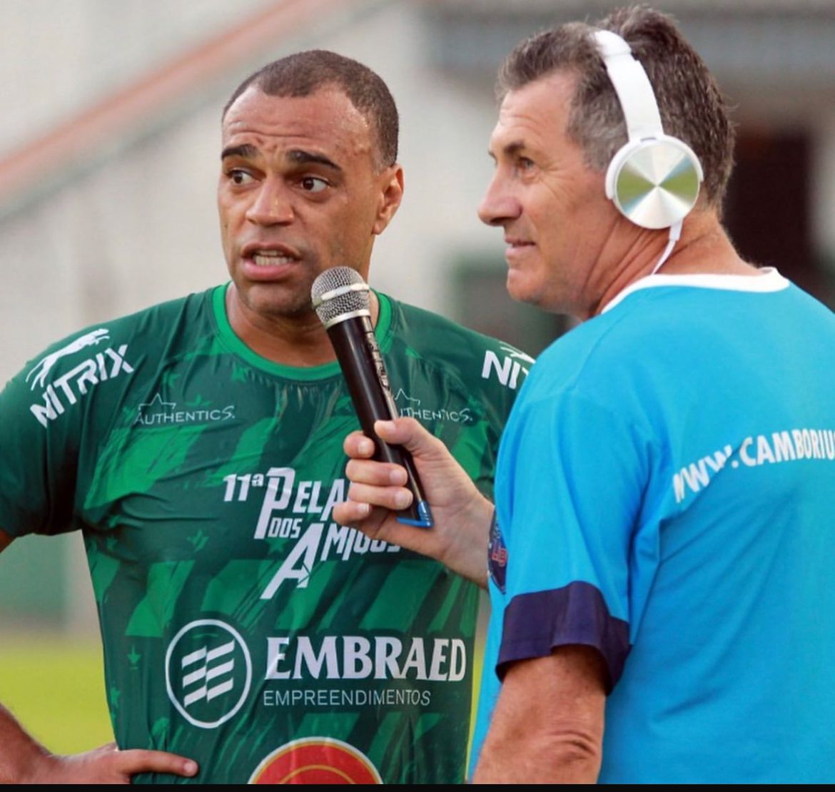 Pelada dos Amigos reúne estrelas e ídolos do futebol em Santa Catarina