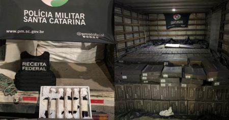 Operação intercepta transporte ilegal de 3000 garrafas vinhos em Blumenau