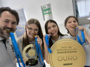 Sala do empreendedor de Rio dos Cedros é reconhecida com selo ouro pelo Sebrae/SC