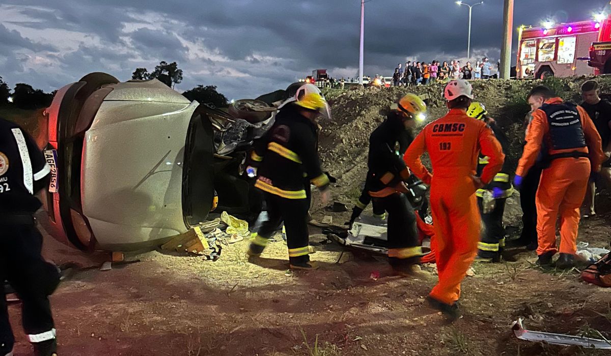 Identificados os três familiares que morreram em acidente na BR-470, em Ilhota