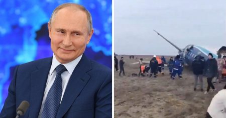 Apesar de pedir desculpas, Putin culpa drones ucranianos pela queda do Embraer 190