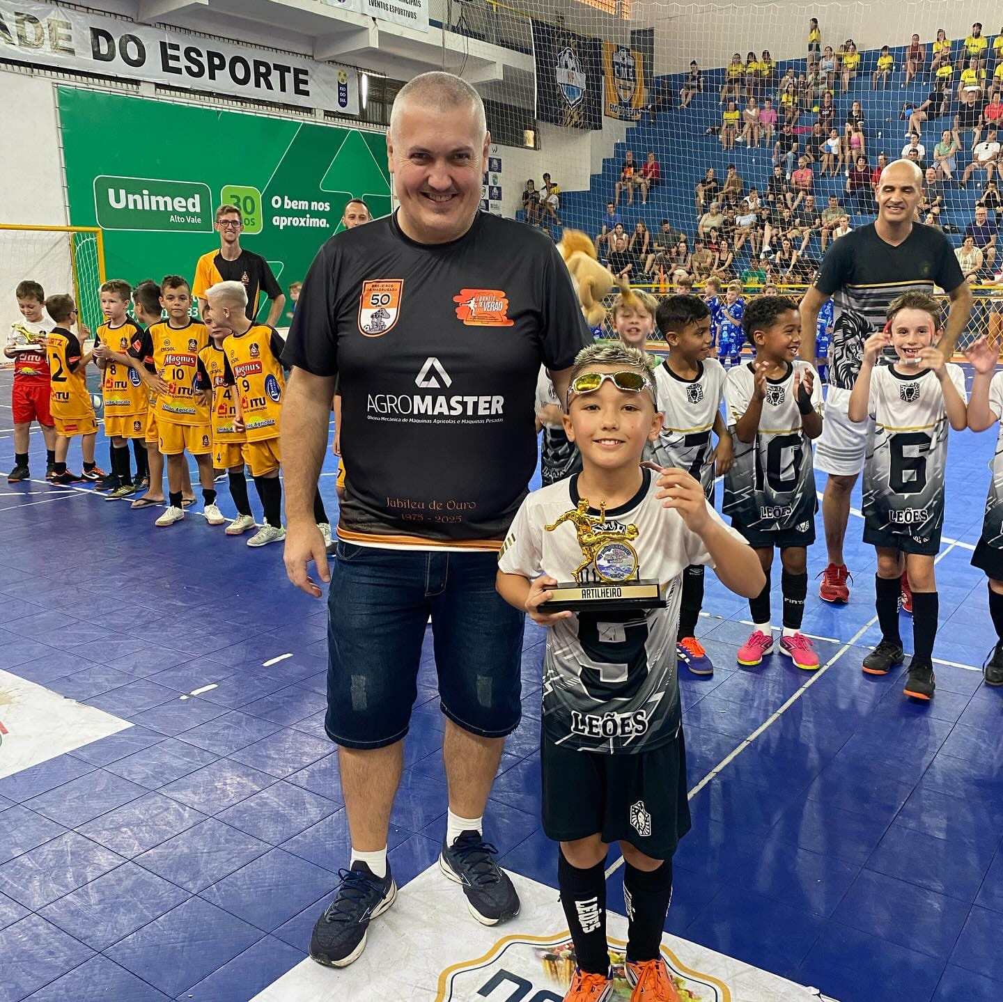 Equipe Leões Sub-9 é campeã do Torneio de Verão de Rio do Sul