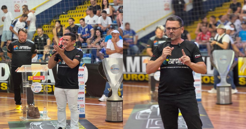 O 38º Torneio de Verão de Futsal começa com festa em Indaial