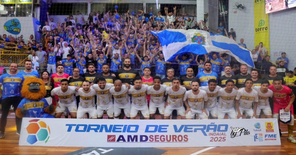 Timbó estreia com vitória no Torneio de Verão de Futsal de Indaial