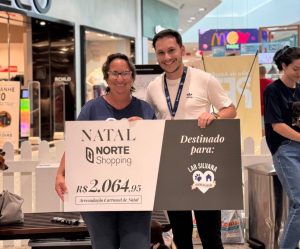 Norte Shopping apoia Lar Silvana com doação de mais de R$ 2 mil durante Feira Pet