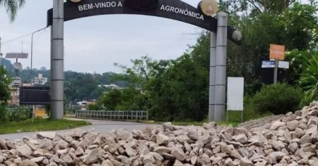 Obras na BR-470 interditam acesso a Agronômica por 20 dias