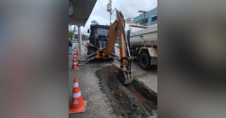 SAMAE de Timbó avança com obras para melhorar distribuição de água