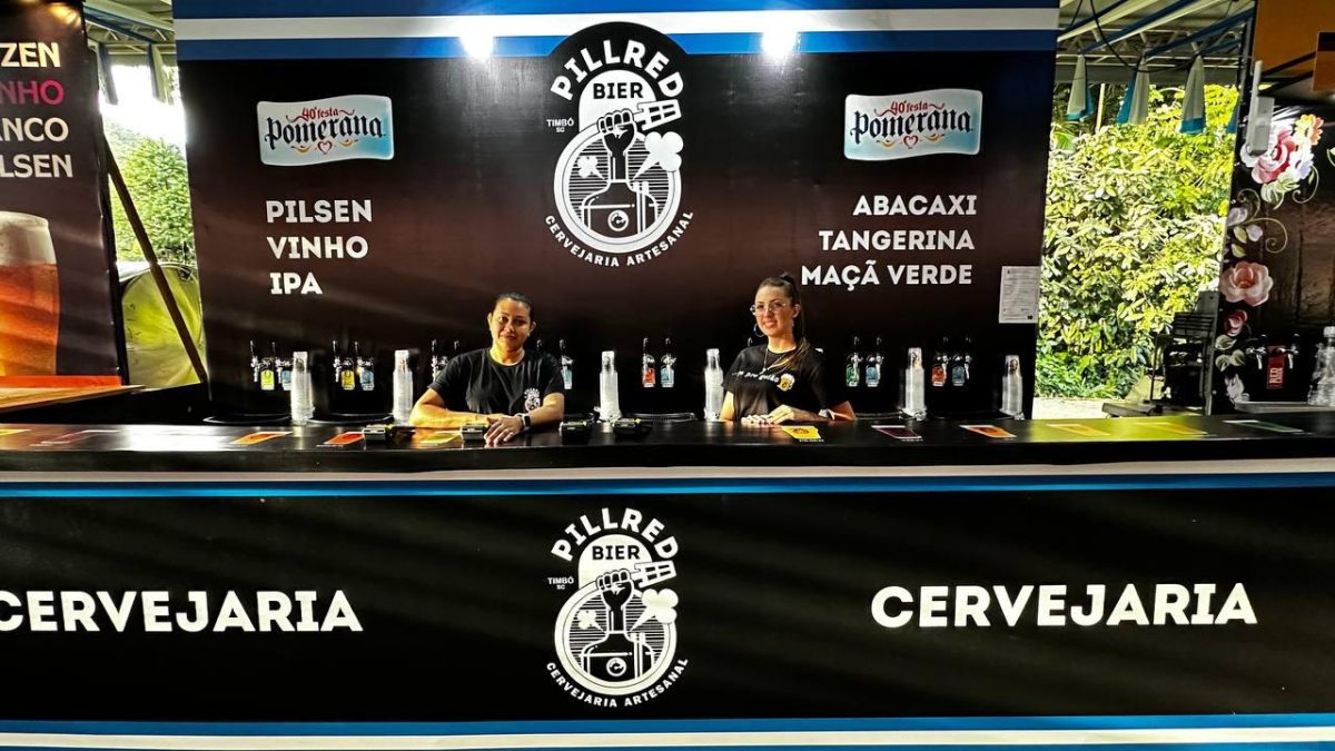 Pela 1ª vez, Pillred, cervejaria de Timbó, participa da Festa Pomerana