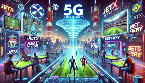Impacto da tecnologia 5G nos jogos móveis e apostas no Brasil com JetX e Betfiery