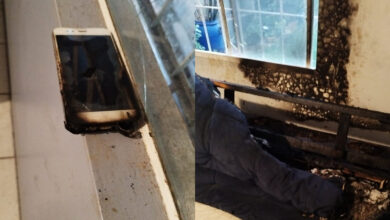 Celular carregando na tomada causa incêndio em residência de Indaial