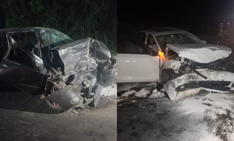 Bebidas são achadas em veículos após colisão frontal que feriu duas pessoas em SC