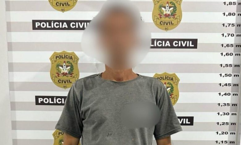 Polícia civil de Timbó prende homem por estupro de vítima de 12 anos