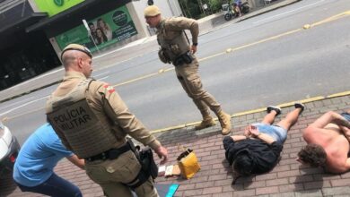 DEU RUIM! Polícia Militar de Timbó prende casal acusado de furtos