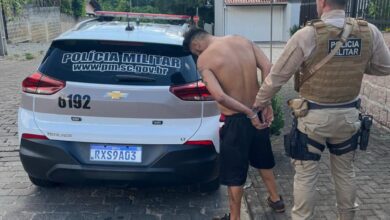 Criminoso é preso após série de roubos na região de Ascurra, Indaial e Rodeio