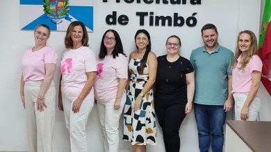 Timbó fortalece parceria entre Secretaria de Saúde e Rede Feminina para atendimento às mulheres