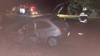 Colisão entre carro e carreta na BR-470 deixa um óbito e 2 feridos em Pouso Redondo