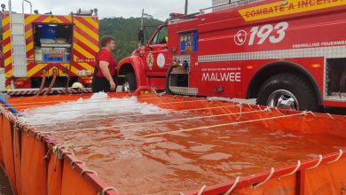 Incêndio atinge indústria de beneficiamento de madeira em Pomerode