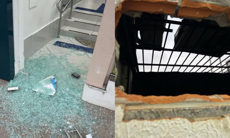 Dois homens são presos por tentativa de furto a agência bancária em SC e identificados