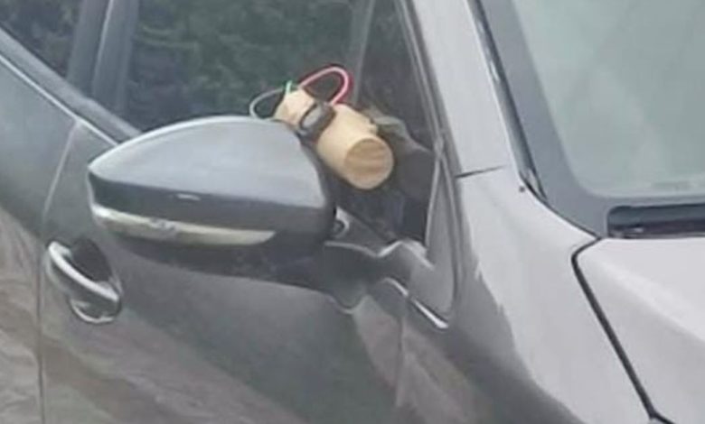 BOPE é acionado para averiguar suspeita de bomba em carro em Rio do Sul