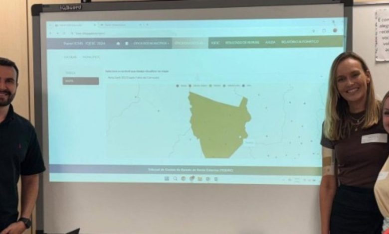 ICMS Educação é tema de visita da Secretaria de Educação de Timbó ao TCE-SC