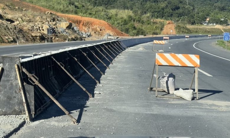 DNIT interdita trecho da BR-470 em Indaial nesta quinta-feira (3)