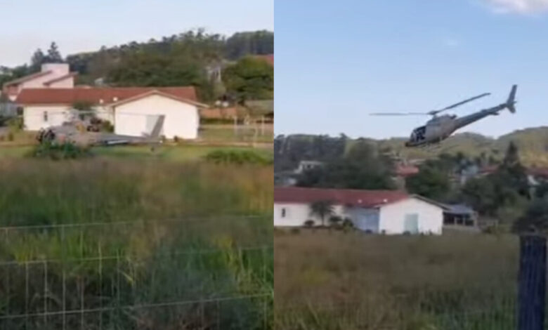 Helicóptero é acionado para socorrer homem com infarto em Witmarsum