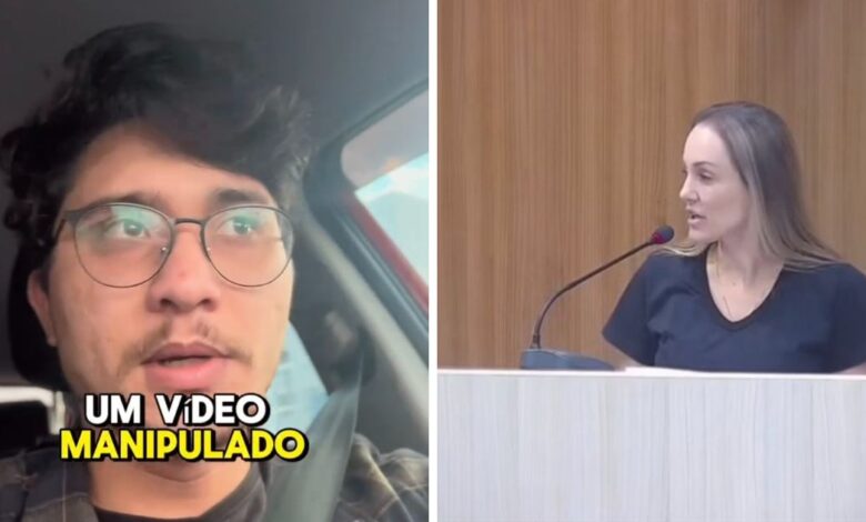 Polêmica na Câmara de Timbó: Professor denuncia possível vídeo manipulado exibido por vereadora