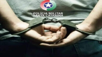 Homem é preso no Fórum de Indaial durante cumprimento de mandado judicial por furto