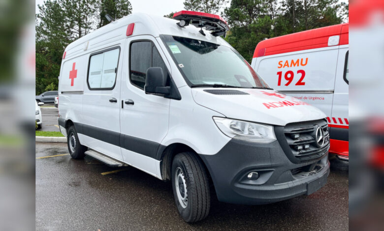 Ambulância nova reforça atendimento de saúde em Apiúna