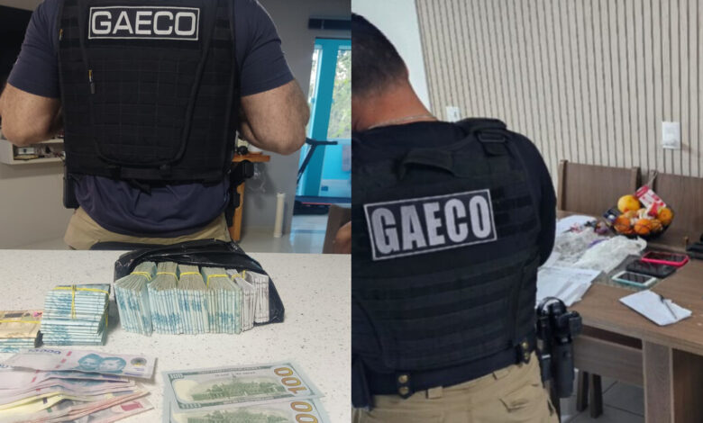 Operação do Gaeco em SC e PR prende 2 policiais suspeitos de envolvimento com contrabando
