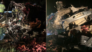 Colisão entre caminhões na BR-116 deixa dois mortos em Ponte Alta, SC