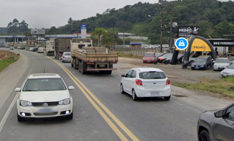 Interdição total da BR-470 em Blumenau nesta segunda-feira para avanço das obras de duplicação