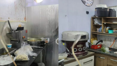 Pai e filha param no hospital com intoxicação alimentar e pizzaria é interditada em Itajaí