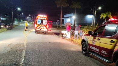 Homem de 57 anos é resgatado com hipotermia após cair em ribeirão em Gaspar